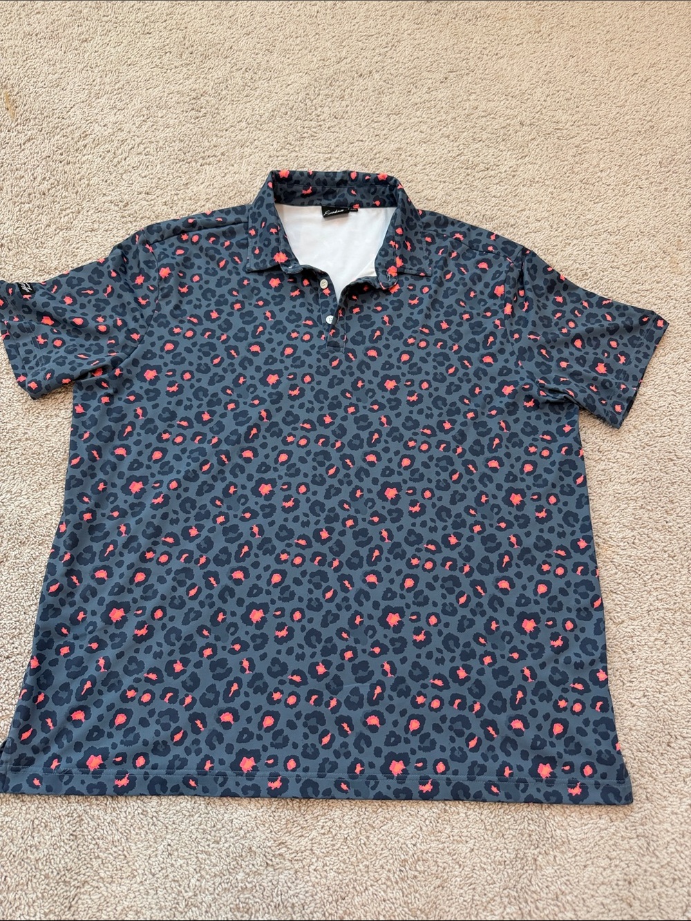 Sunday Swagger - Men's Navy Golf Polo